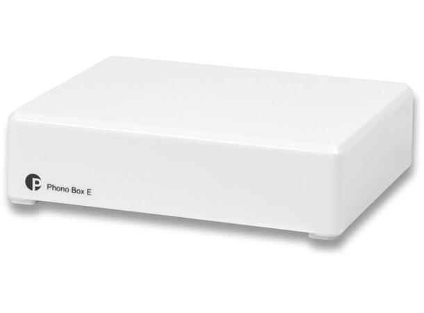 Pro-Ject Phono Box E - Hvit RIAA-trinn - MM 