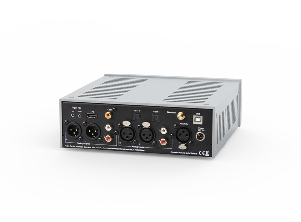 Pro-Ject Pre Box RS2 Digital - sort Kompakt Forforsterker med DAC 