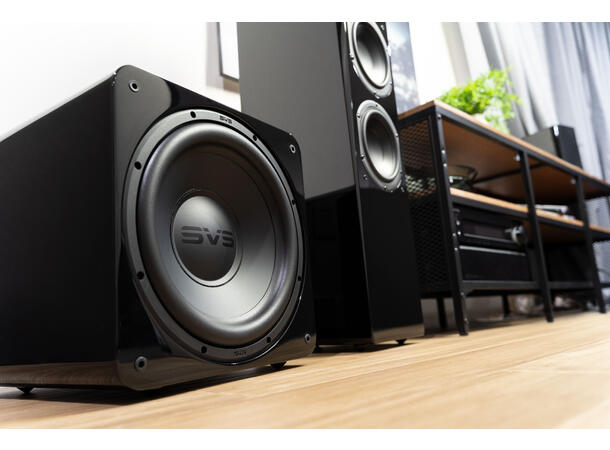 SVS SB-1000 Pro - Svart Ask Aktiv Subwoofer 