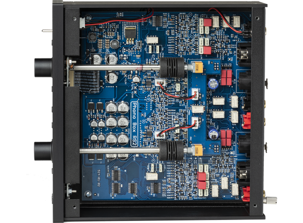 Pro-Ject Phono Box RS2 - sølv Balansert RIAA-trinn - MM/MC 