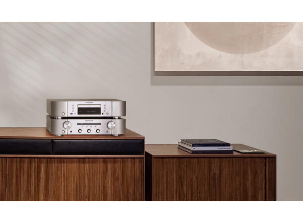 Marantz PM6007 - sølvgull Klassisk stereoforsterker 