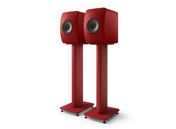 KEF S2 Stand - Rød Høyttalerstativ for LS50 