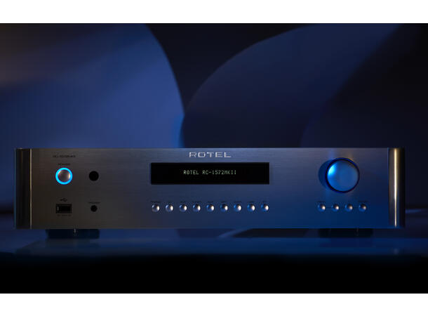Rotel RC-1572 MKII - Sort Stereo forforsterker 