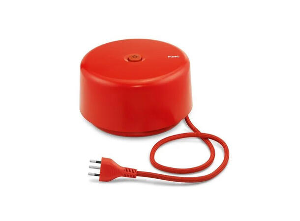 Punkt. ES01 skjøteledning  - rød Skjøteledning med fem uttak 