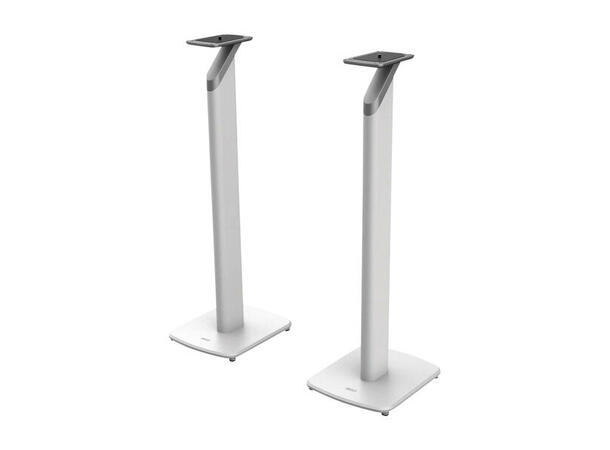 KEF S1 Gulvstativ - Hvit/sølv Gulvstativ for LSX II (gen. 1) 