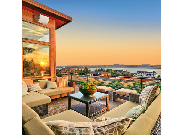 KEF Ventura 6 utehøyttaler - Hvit Utendørshøyttaler 