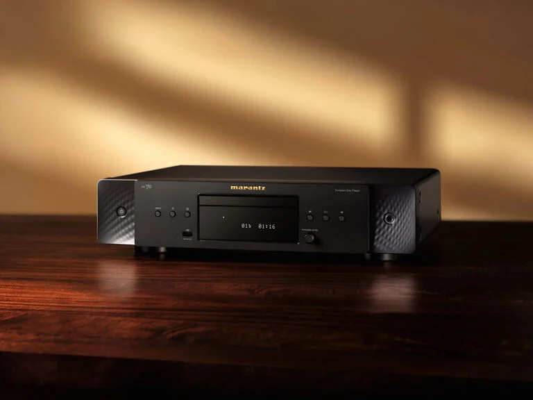 Marantz CD 70 sort i Marantz-design