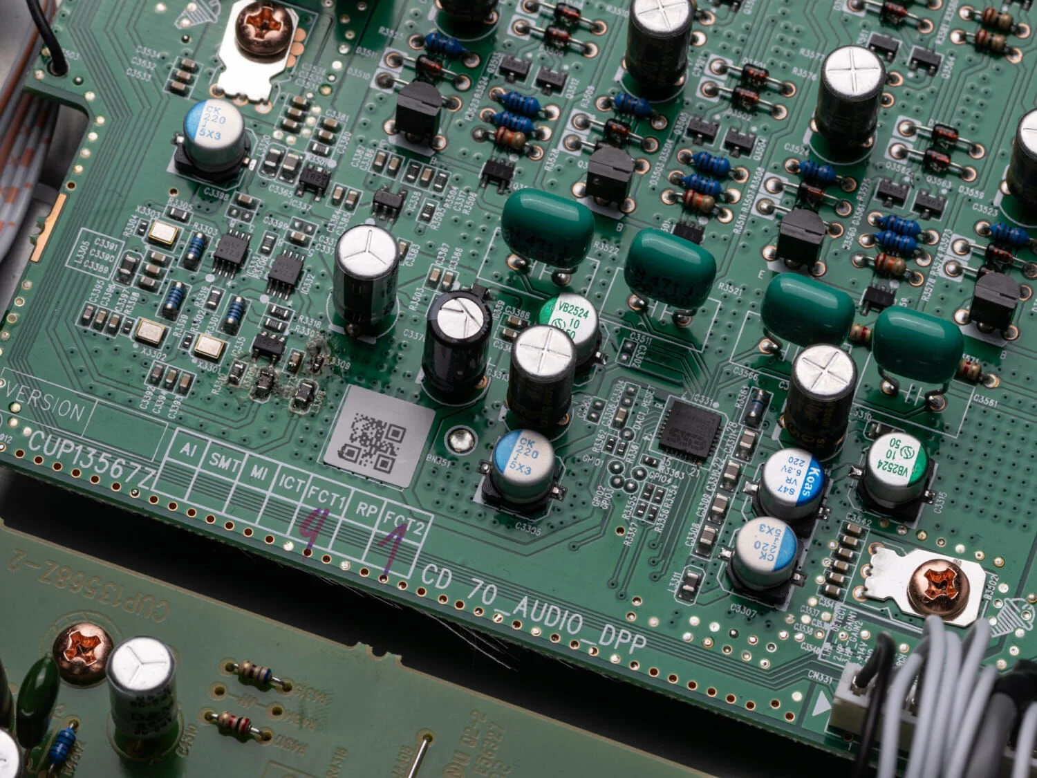 Marantz CD 70 DAC og digitalkrets