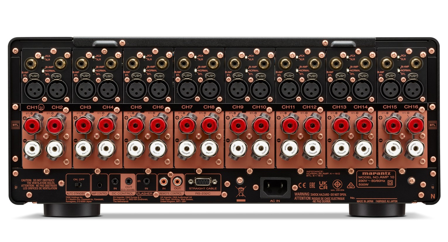 Marantz AMP 10 – detalj