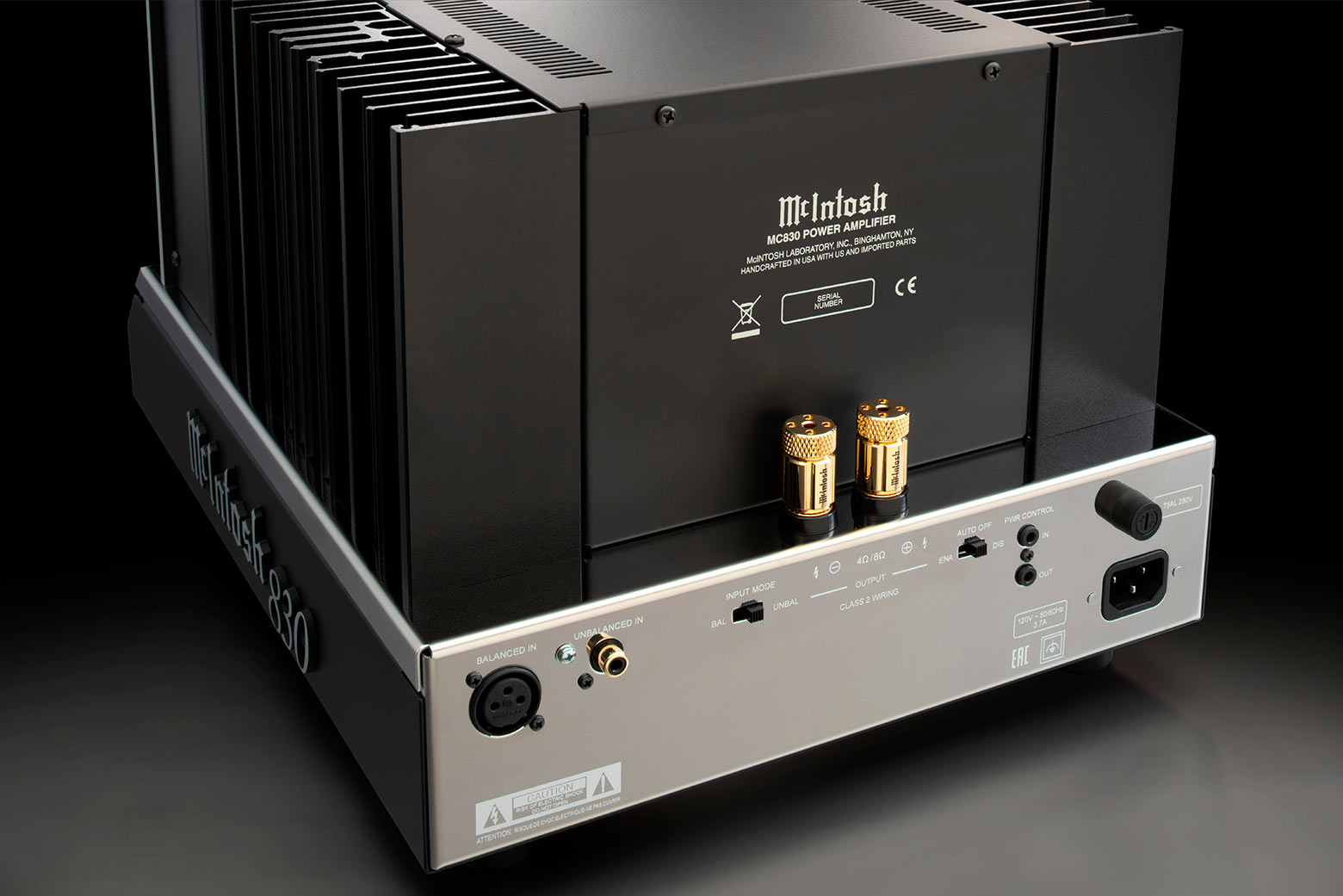 McIntosh MC830 back