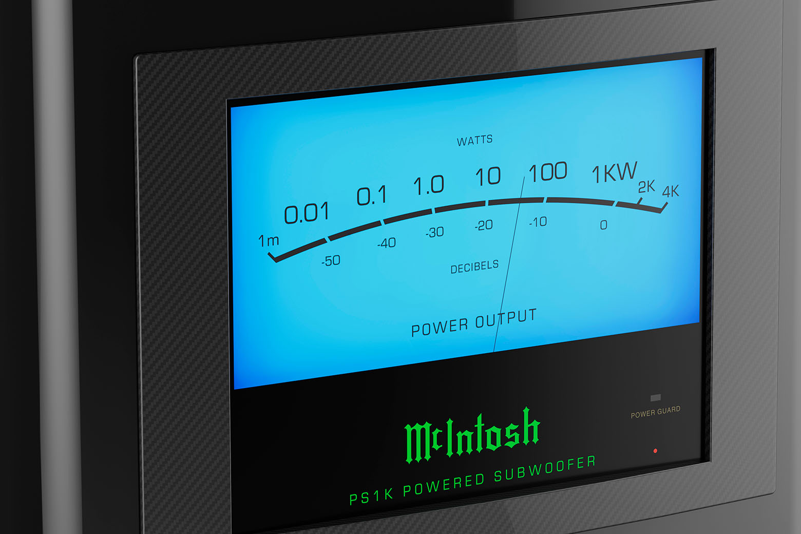 McIntosh PS1K VU-meter