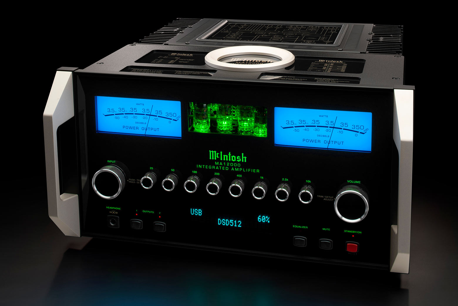 McIntosh MA12000 – front og kontrollpanel