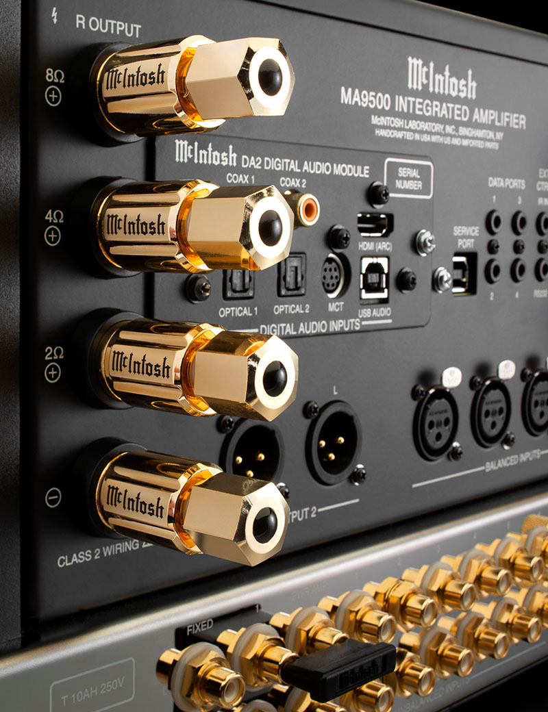 MA9500 – Solid Cinch høyttalerterminaler