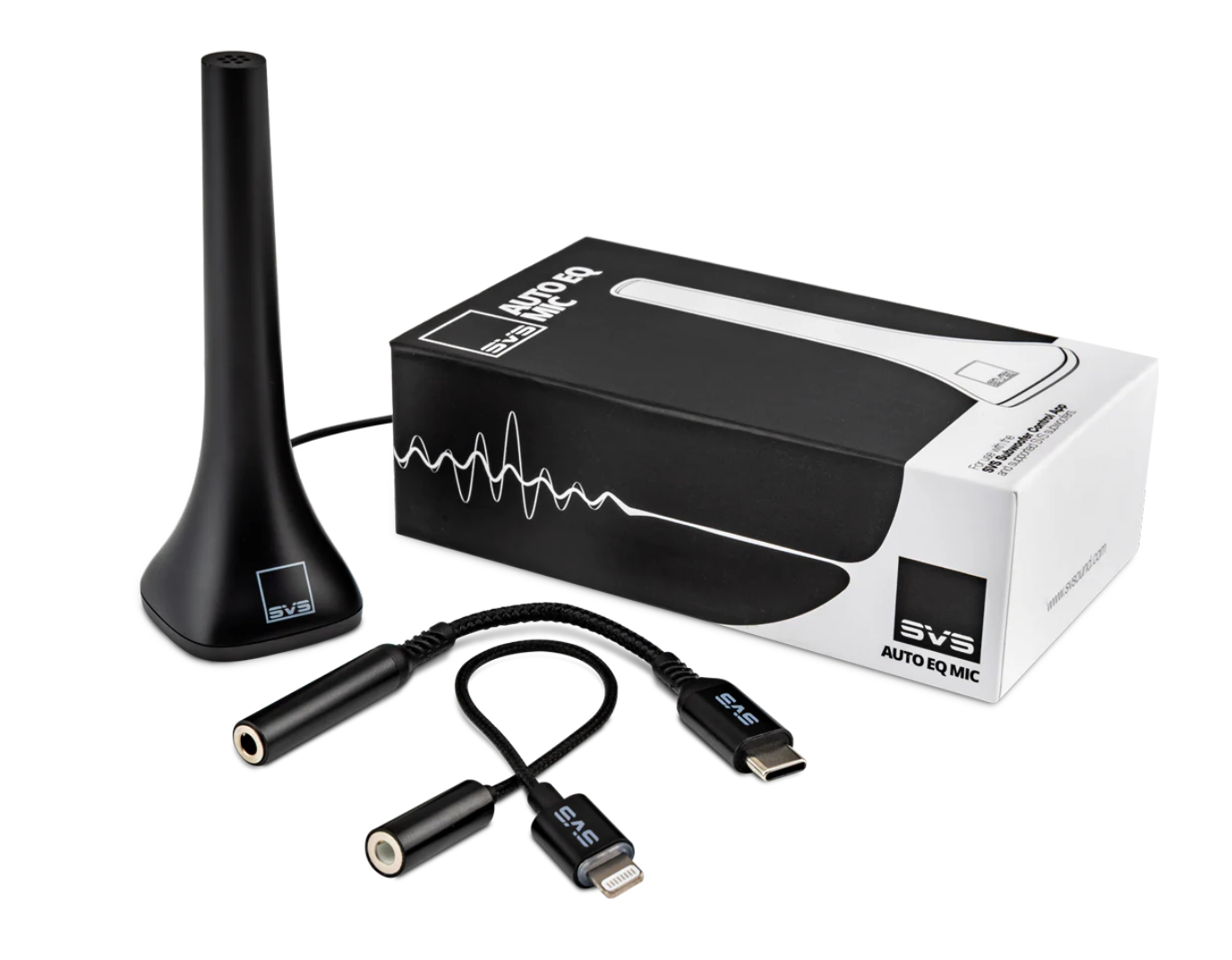 SVS Auto EQ Mic med adaptere